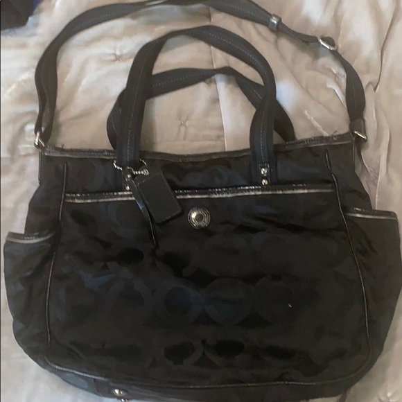 Monogrammed Coach Baby Bag. - Picture 1 of 10